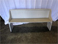 Crafted Child's Church Pew
