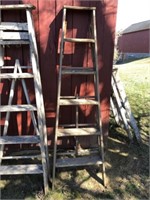 6' Wooden Step Ladder