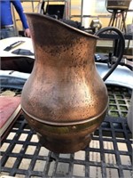 Copper Riveted Pitcher