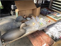Duck Decoys, Framed Goods, Snow White Figurines