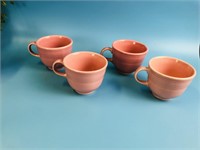 Fiesta Set of 4 Tea Cups - Pink