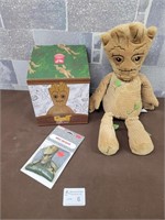 New Scentsy Marvel Groot plush with scentsy pack