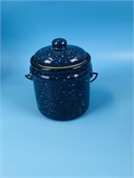 Enamel Ware Canister w/ Handle