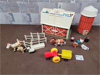 Vintage Fisherprice "Play Family Farm" set