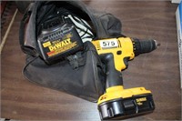 DeWalt 18v Cordless Drill With Charger