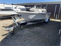 PS- 727 2007 Triumph Boat and trailer