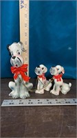 Vintage Black & White Dog/Pup Ucagco Japan