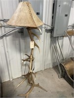 Antler floor lamp