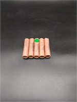 5 rolls wheat pennies