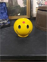 USA smiley face bank 6.5in tall