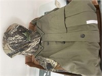 Realtree style hunting shirt and hat sz 2X?
