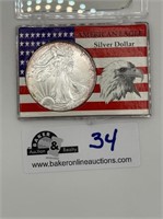 1996  American Eagle Silver Dollar