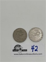 pair of 1981-1982 Peso