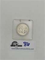 1962 Half Dollar Coin in case