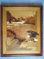 "High Country Home"- Hudson River Inlay -Eagles
