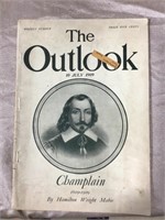 1909 "The Outlook" book/ Vtg. Shredded Wheat box