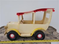 Handmade Vehicle with metal fenders 17\" X 12\"