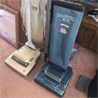 2 Hoover vacuums
