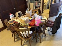 Kitchen Table w/6 Chairs - Contents NOT Included