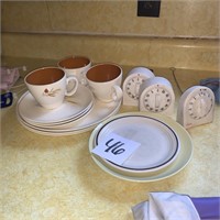dishes and kitchen timers