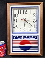Diet Pepsi Clock