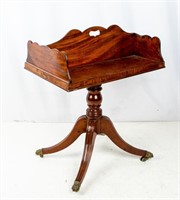 Furniture Antique Table Desk Hairy Paw Feet