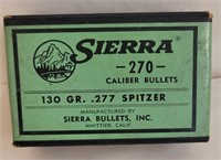 Sierra 270 Caliber Bullets