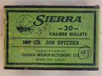 Sierra 30 Caliber Bullets