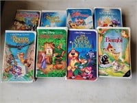 GROUP OF DISNEY VHS TAPES