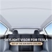 2022 Tesla Model Y Sunshade (white)
