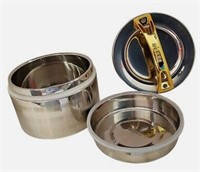 Stainless Steel($50) 3 Compartment Food Container