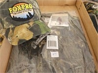 Columbia S/S Hunting Shirt (XL) and Foxpro Hat