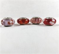 Pandora Sterling Murano Glass Beads for Bracelets