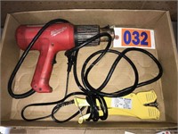 Electric Milwaukee Heat gun and hand sealer