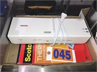 Amazon basics thermal laminator and supplies