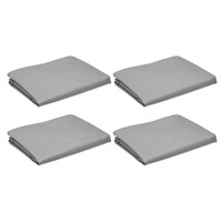 Waterproof Patio Table Covers, Grey,4-Pack