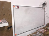 Mounted white board, Vis-pro, 6ft X 39" (tools