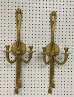 Brass Wall Candle Scones