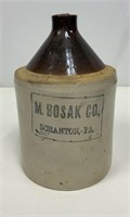 M. Bosak Co. Whiskey Jug