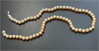 Vintage 24 Inch Strand Hand-Knotted Pearls