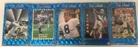 Five Troy Aikman Collector Cards