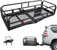 Wildroad Hitch Mount Cargo Carrier Basket 500 LBS