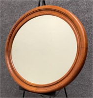 Vintage Maple-Framed Mirror
