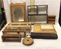 Wood Shelving, Cabinet & Decor