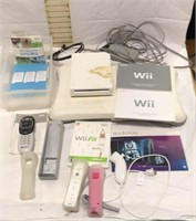 Wii Console, Controllers, Fit, Sports