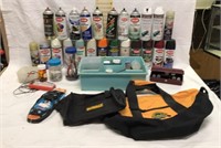 Spray Paint, Bags, Fasteners, Cleats