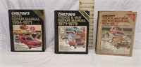 (3) Chilton's Auto, Van & Truck Manuals