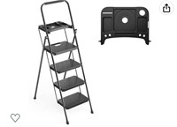 STEPPING SOLUTIONS 4 STEP LADDER WITH TOOL TRAY