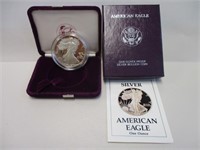 1988-S PROOF SILVER AMERICAN EAGLE $1 DOLLAR