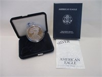 2001-W PROOF SILVER AMERICAN EAGLE $1 DOLLAR